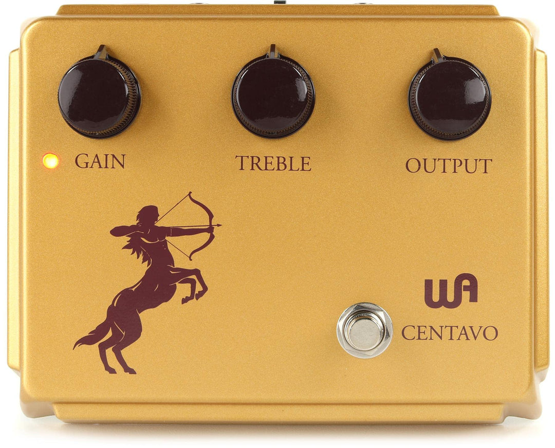Warm Audio Centavo Premium Overdrive und Boost Effektpedal (Nachbildung des Klon Centaur Pedals, hoc