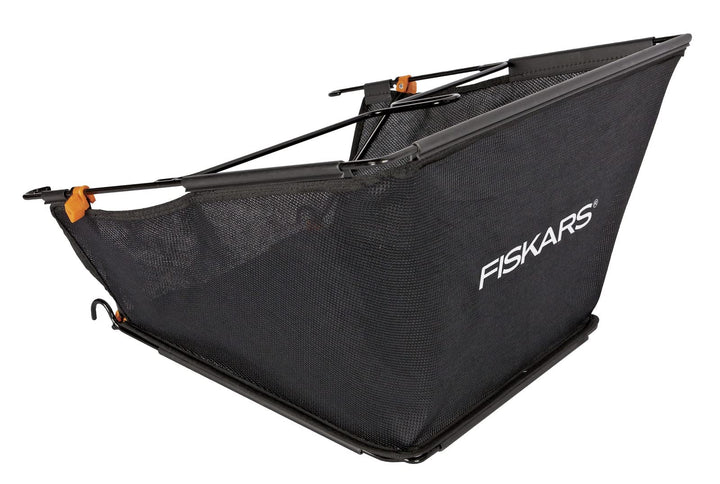 Fiskars Grasfangkorb für Fiskars Spindelmäher StaySharp Max, 18 Liter, StaySharp, Schwarz/Orange, 10