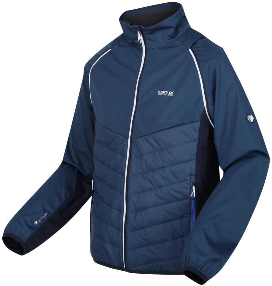 Regatta Herren 2in1 Daunenjacke/Weste Steren Hybrid M Blau, M Blau