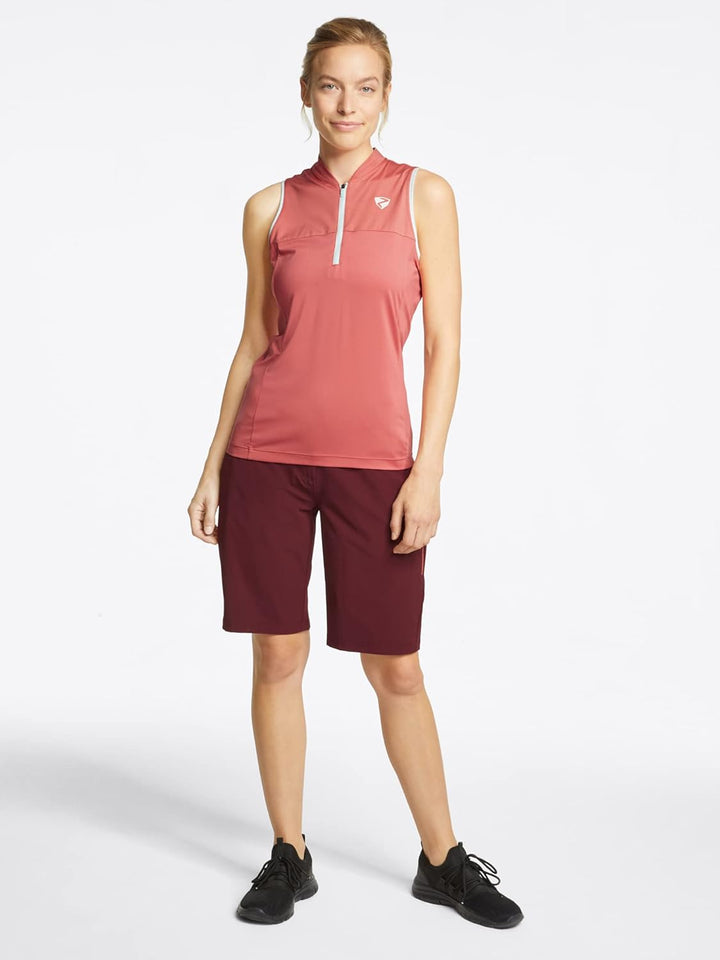 Ziener Damen Fahrrad-Shorts mit Innenhose - Mountainbike/Outdoor/Freizeit - atmungsaktiv,schnelltroc