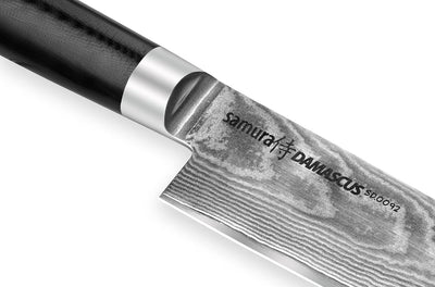 Samura Damascus Professionelles japanisches Küchen-kleines Santoku-Messer 145mm/5.7"
