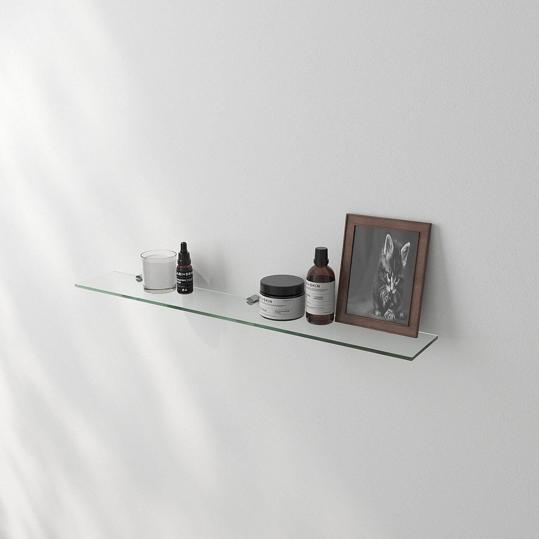 Glasablage Bad Glasregal Wand Wandablage Wandregal Badablage Glas Badezimmer 70 cm Badezimmer Regal