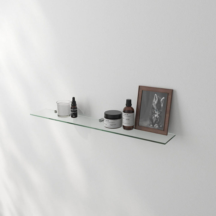 Glasablage Bad Glasregal Wand Wandablage Wandregal Badablage Glas Badezimmer 70 cm Badezimmer Regal