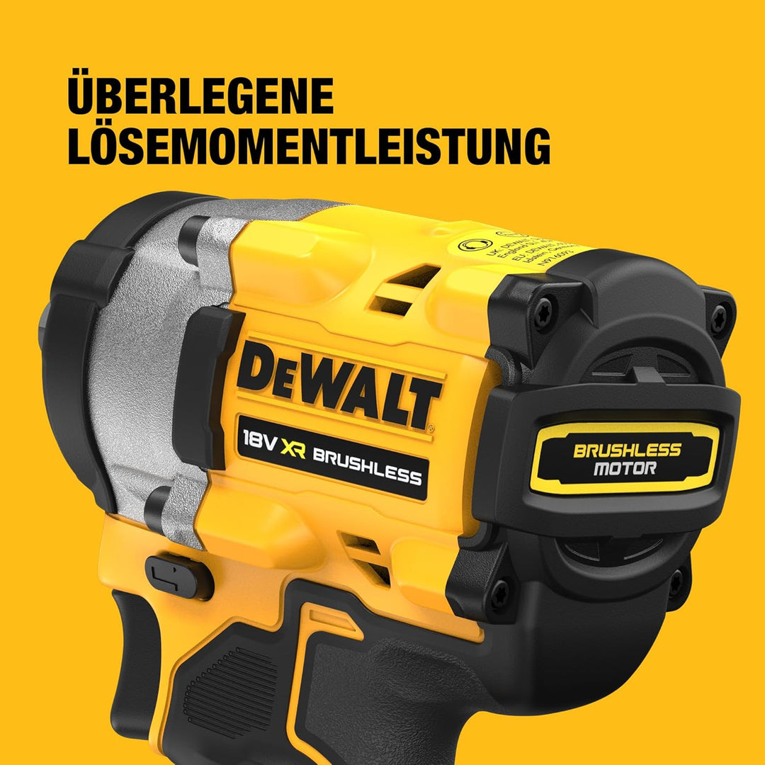 Dewalt XR Akku-Schlagschrauber DCF922N (18V, ½ Zoll Aussenvierkant-Aufnahme mit Kugelrastung, 406 Nm