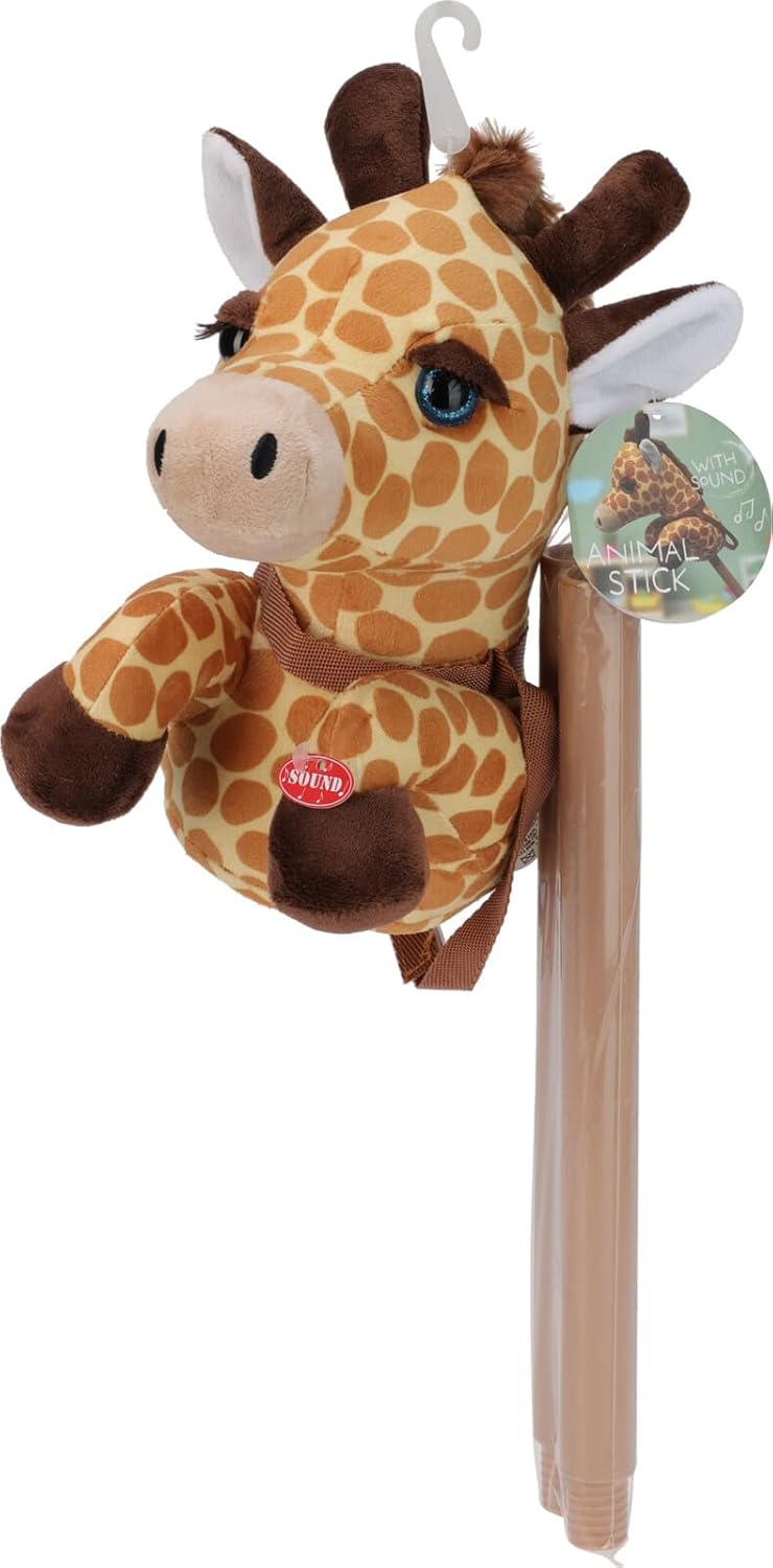 MIJOMA Hobby Horse – Steckenpferd aus weichem Plüsch – Ideal für Hobby Horsing & Rollenspiele – Hoch