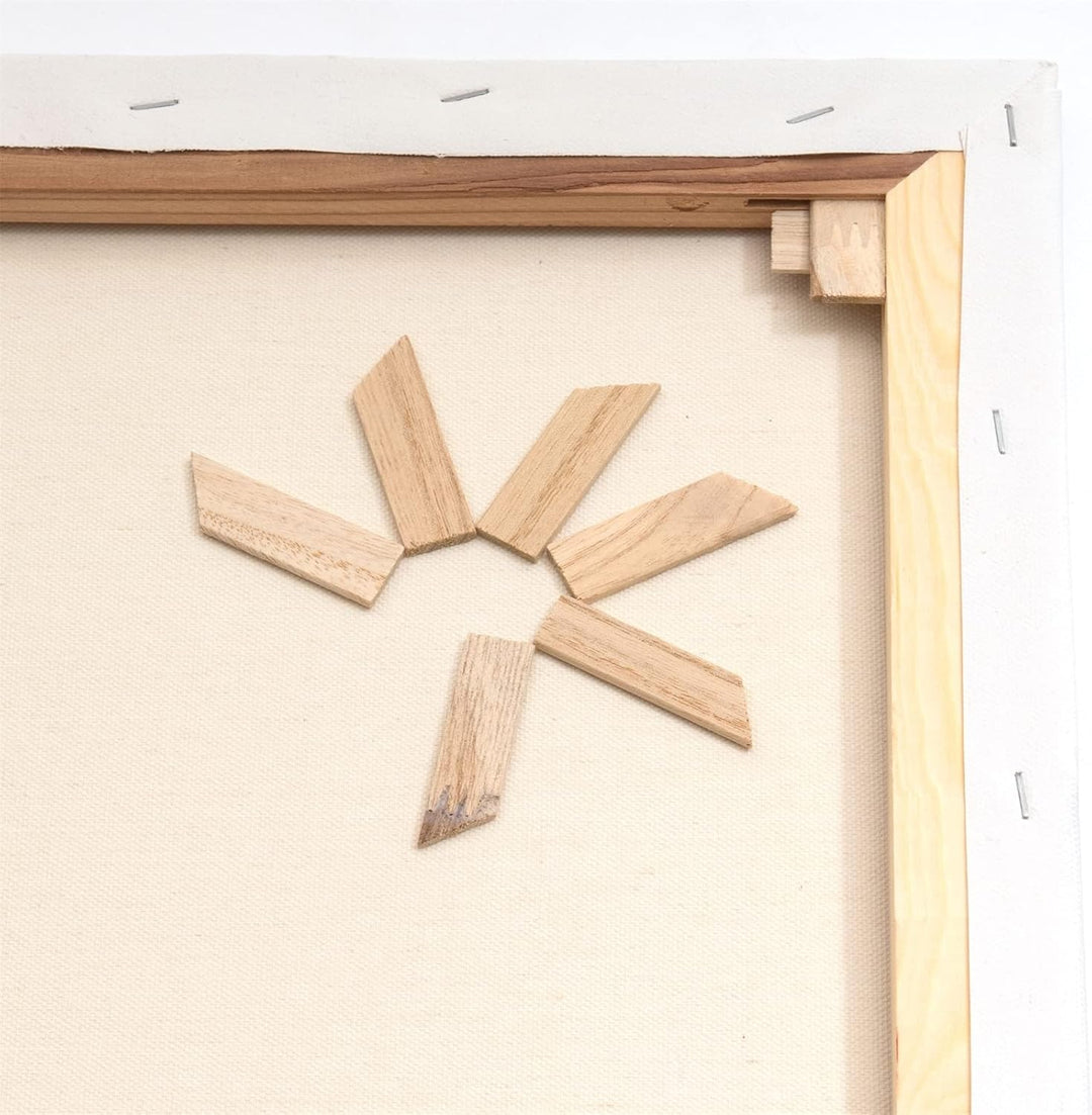 BK BILDERRAHMEN KOLMER 6 B.K. Basic LEINWÄNDE AUF KEILRAHMEN 80x100 cm | Premium Malgrund, malfertig