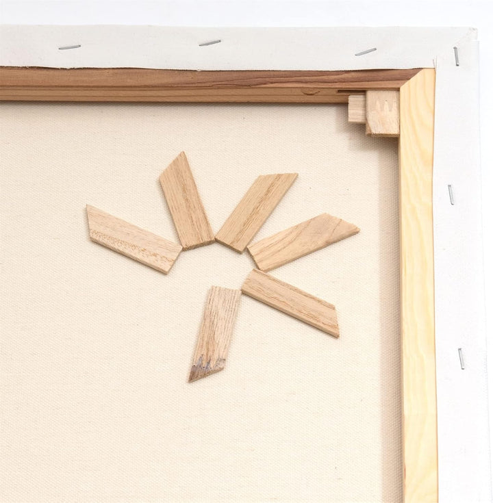 BK BILDERRAHMEN KOLMER 6 B.K. Basic LEINWÄNDE AUF KEILRAHMEN 80x100 cm | Premium Malgrund, malfertig