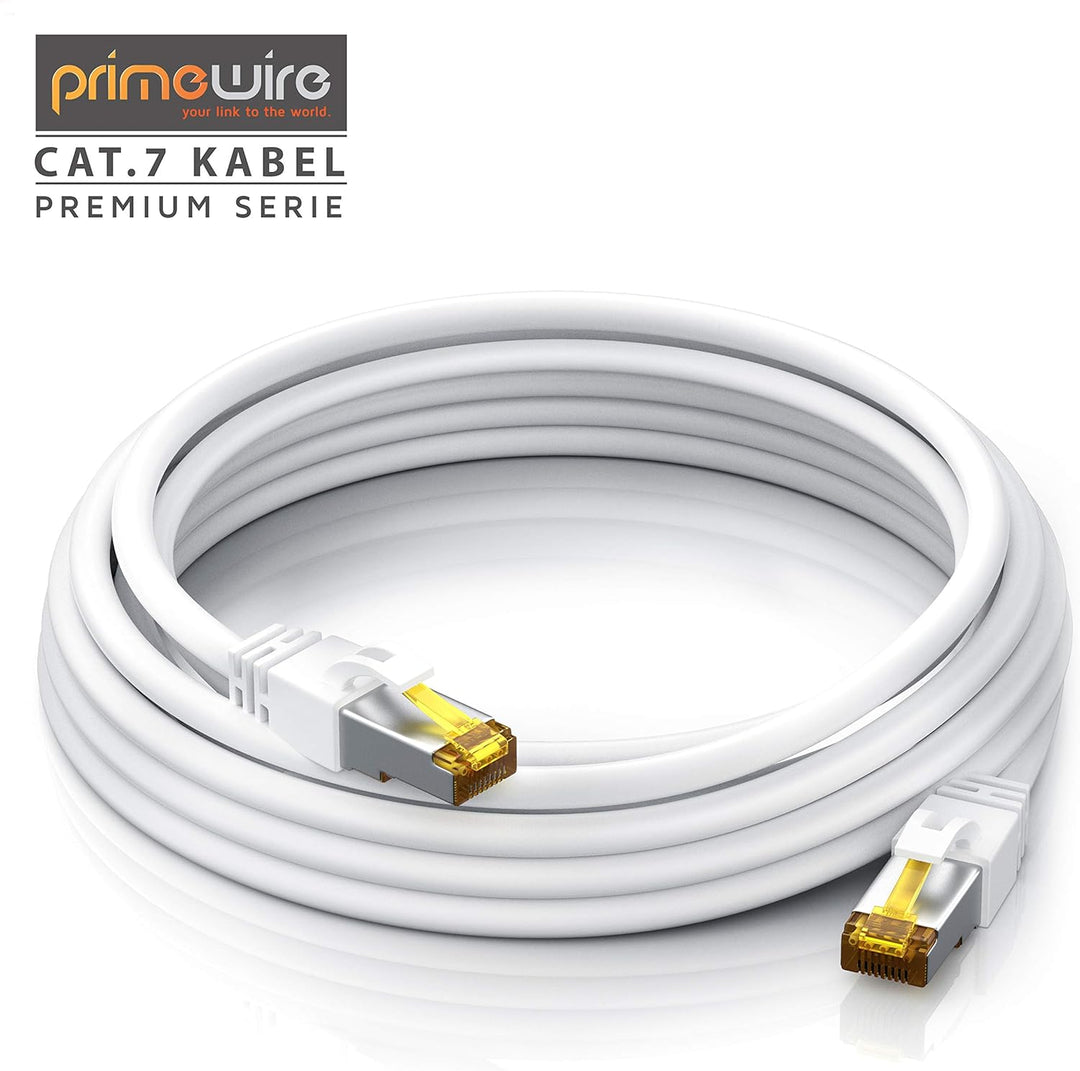 CSL - 10m CAT 7 Netzwerkkabel - Lan Kabel für 10 Gigabit High Speed Internetkabel, Hochgeschwindigke