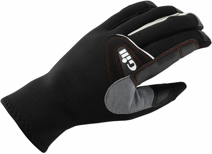 Gill Three Season Segelhandschuh Langfinger schwarz Schwarz XL, Schwarz XL