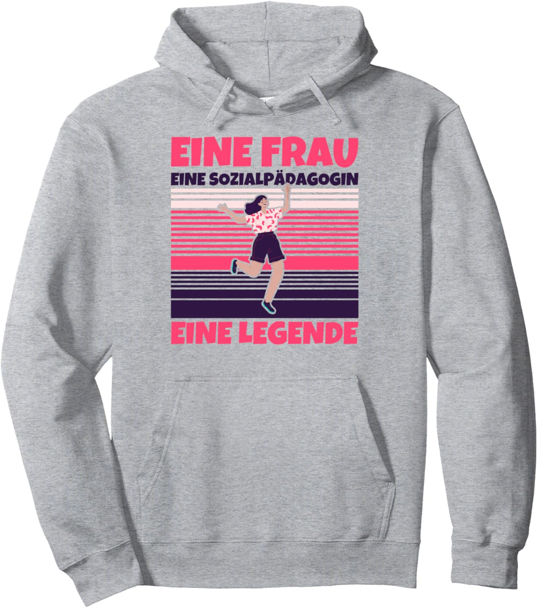 Sozialpädagogin lustig - Eine Frau, eine Sozialpädagogin, ei Pullover Hoodie