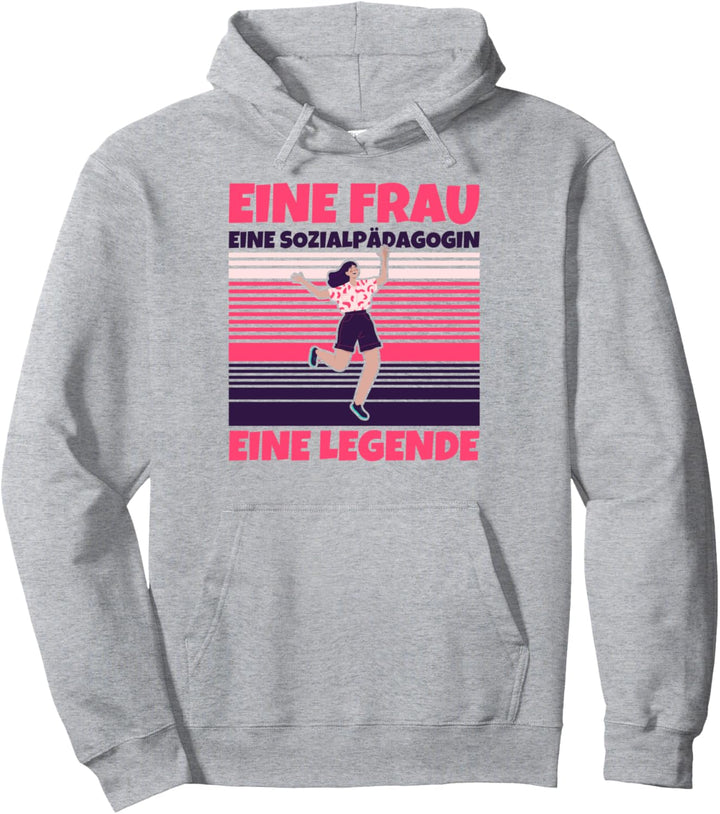 Sozialpädagogin lustig - Eine Frau, eine Sozialpädagogin, ei Pullover Hoodie