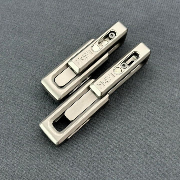 Fidget Slider EDC Push Haptic Slider Double Xlock Spielzeug Erwachsene Stressabbau Geschenke