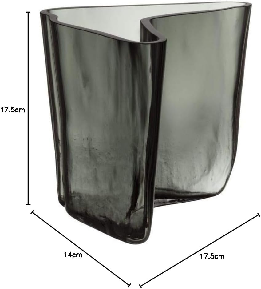 Iittala 1057118 Aalto vase 175x140mm dunkelgrau 17,5 cm Dunkelgrau, 17,5 cm Dunkelgrau