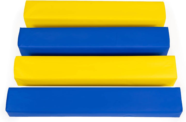 Callieway® Agility Soft-Weitsprung Sosipiri - Agility Long-Jump - FCI konform (gelb/blau ohne Eckste