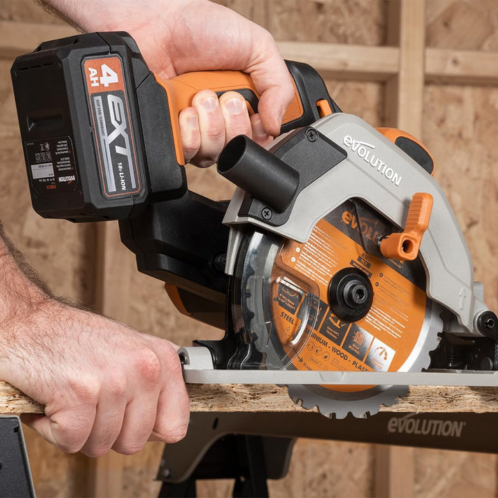 Evolution Power Tools Lithium-Ionen-Akkupack, 4 Ah, 18 V Akku 4Ah, Akku 4Ah