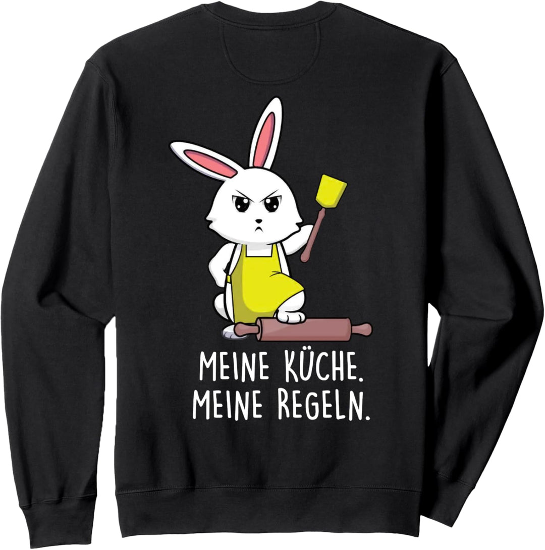 meine küche meine regeln hase Sweatshirt