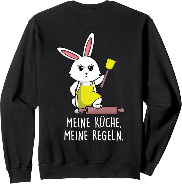 meine küche meine regeln hase Sweatshirt