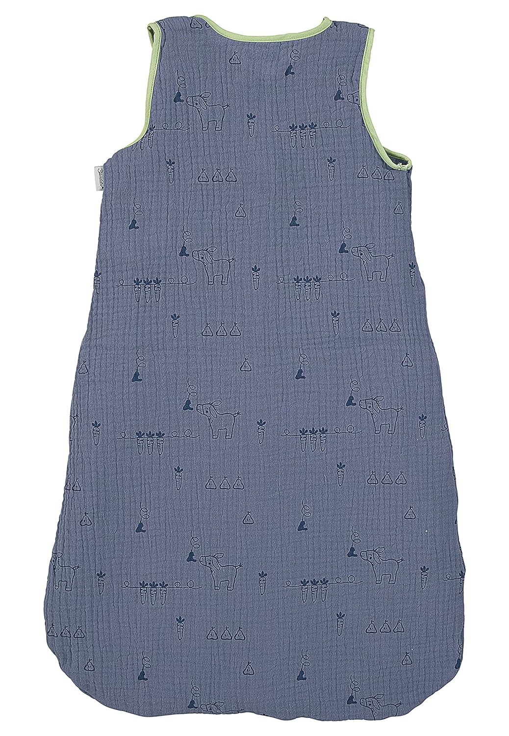 Sterntaler Musselin-Schlafsack 70cm Emmis Garden blau