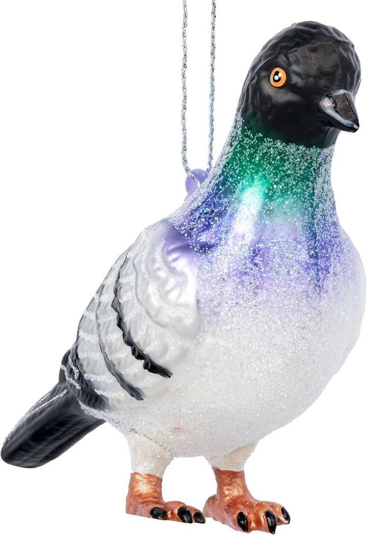 SIKORA Taube besondere Weihnachtskugel Glas Christbaumschmuck Deko Figur Weihnachten Anhänger Orname