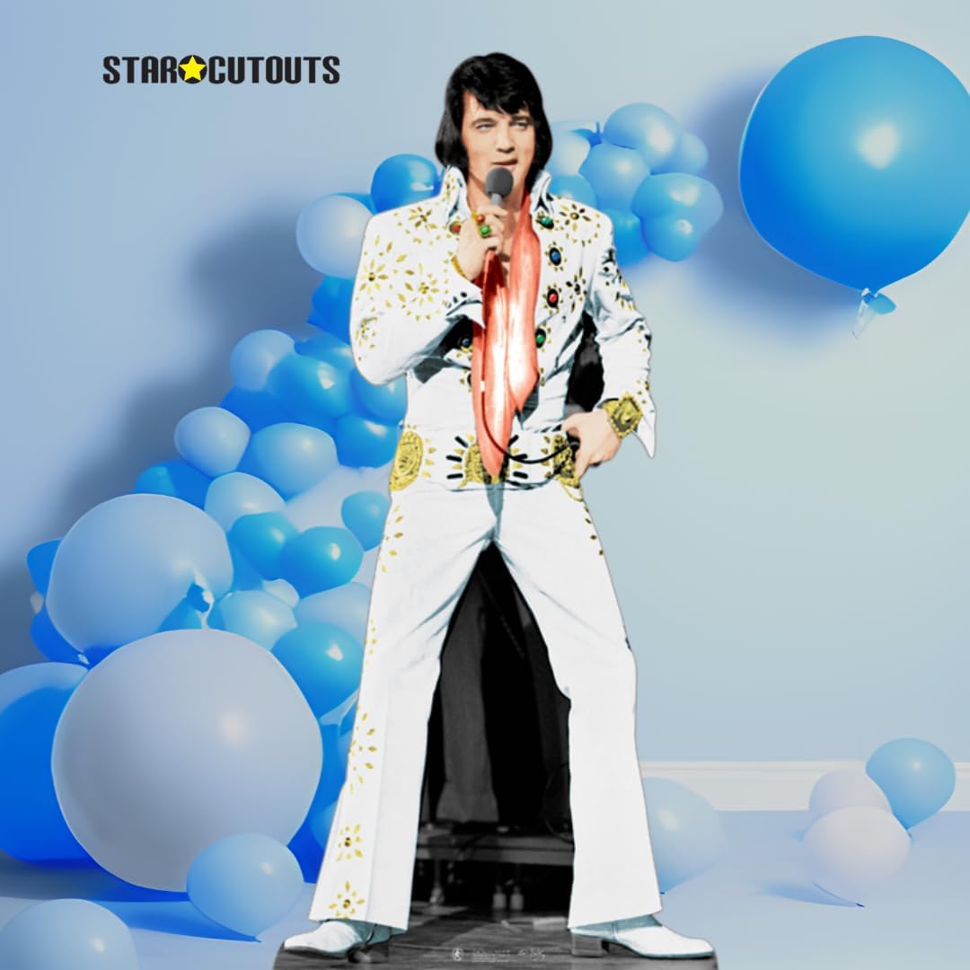 Star Cutouts Pappaufsteller von Elvis Vegas Alternative Bild Einfarbig, Einfarbig