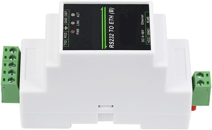 Industrial RS232 Server auf Ethernet Server RJ45 / IP-Konverter Rail-Mount PoE Konverter-Modul