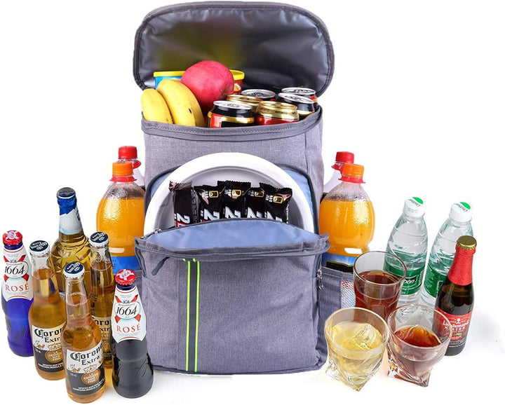 Neusky Wasserdicht kühltasche Rucksack Picknickrucksack für Camping und Wandern