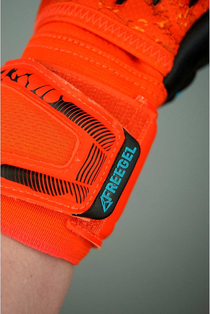 Reusch Unisex – Erwachsene Torwarthandschuhe Attrakt Freegel Gold Finger Support mit Hervorragendem