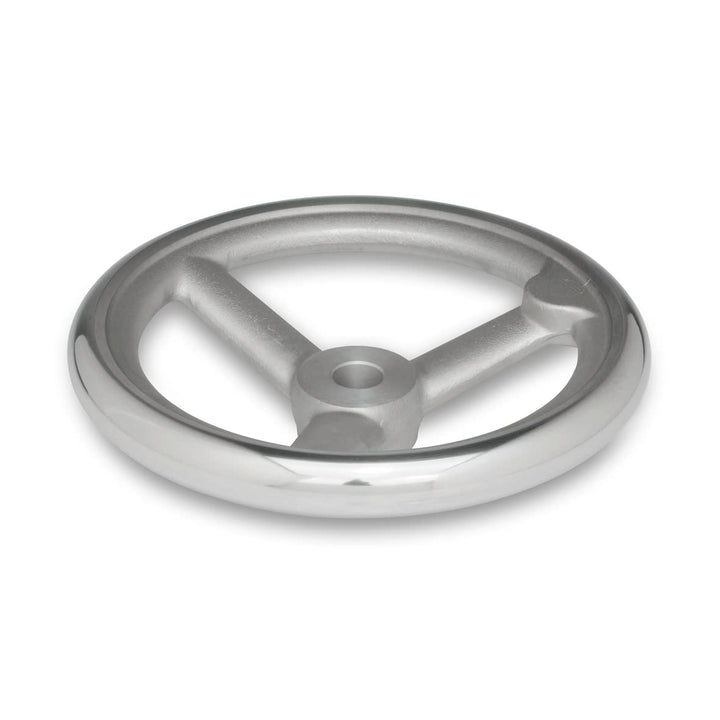 Ganter Normelemente | Handrad Aluminium | DIN 950-AL-160-B14-A | Durchmesser d1: 160mm; Bohrung d2: