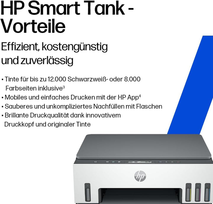HP Smart Tank 7005 Multifunktionsdrucker (Drucker, Scanner, Kopierer, WLAN, AirPrint, Duplex, inklus