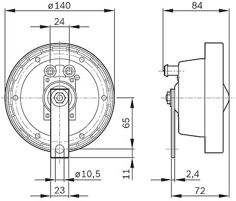 Bosch 0 320 223 008 Horn