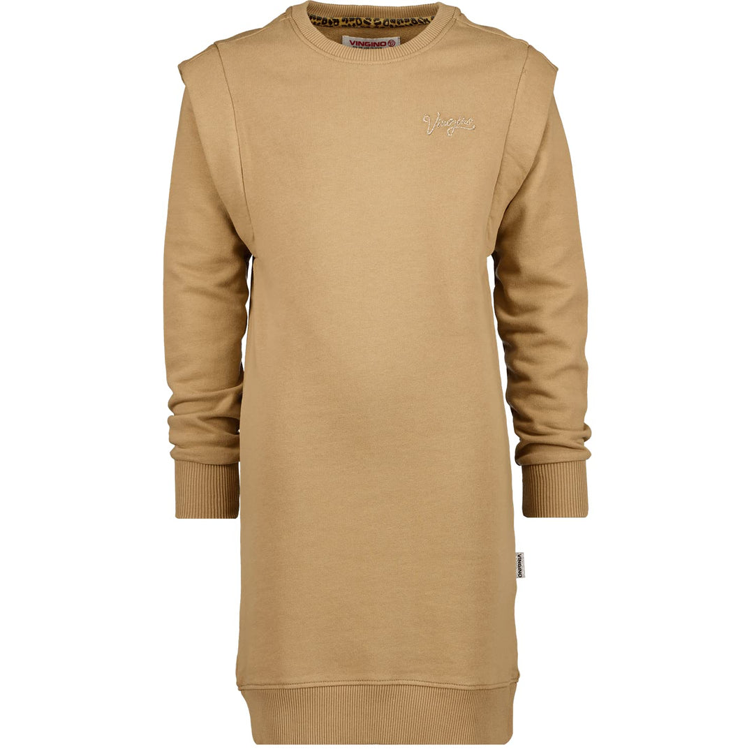 Vingino Mädchen Petra Casual Dress 164 Hazel Brown, 164 Hazel Brown