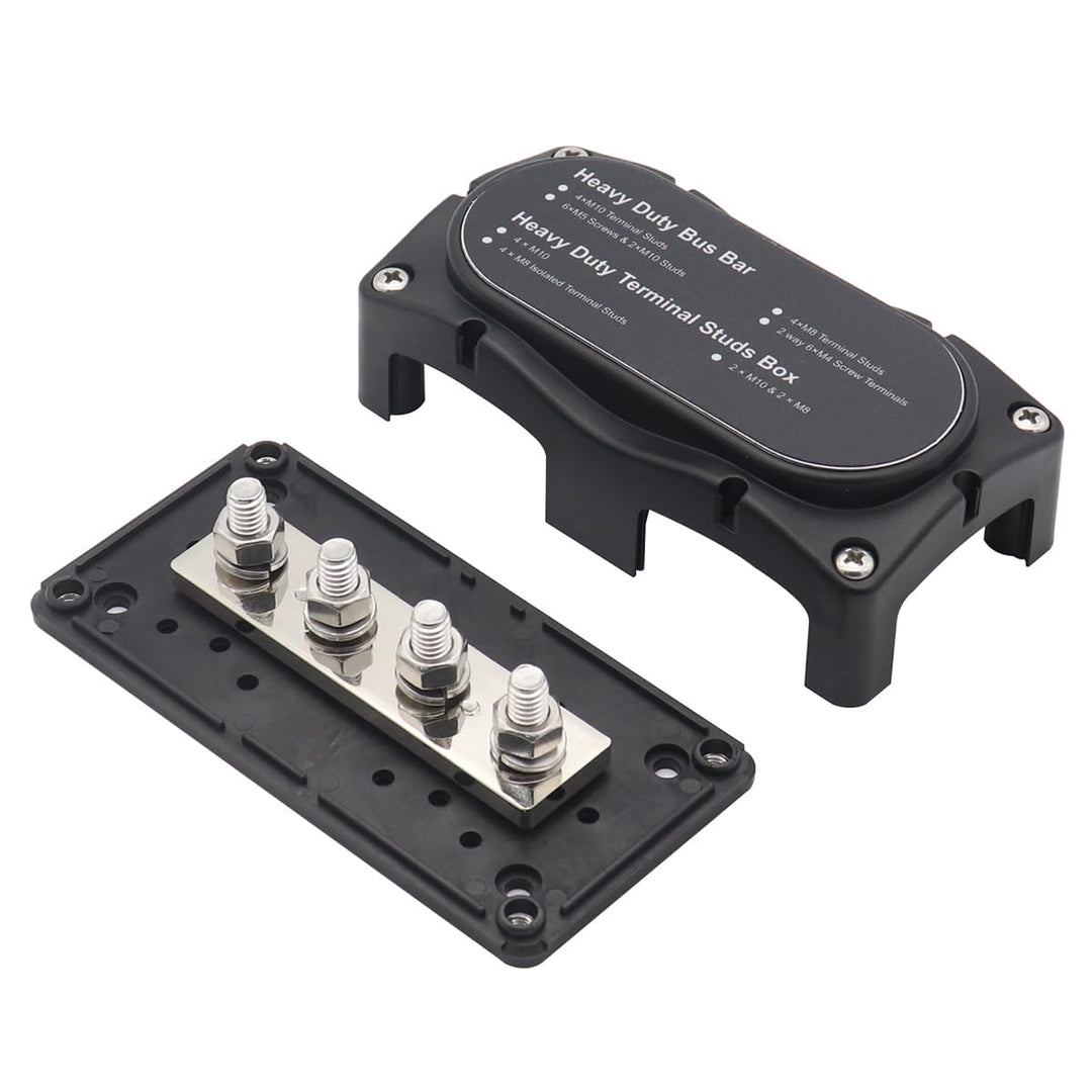 M8 300A Sammelschienenkasten 12V - 48V Sammelschiene für Geländewagen Boot Wohnmobil Wohnwagen KFZ M