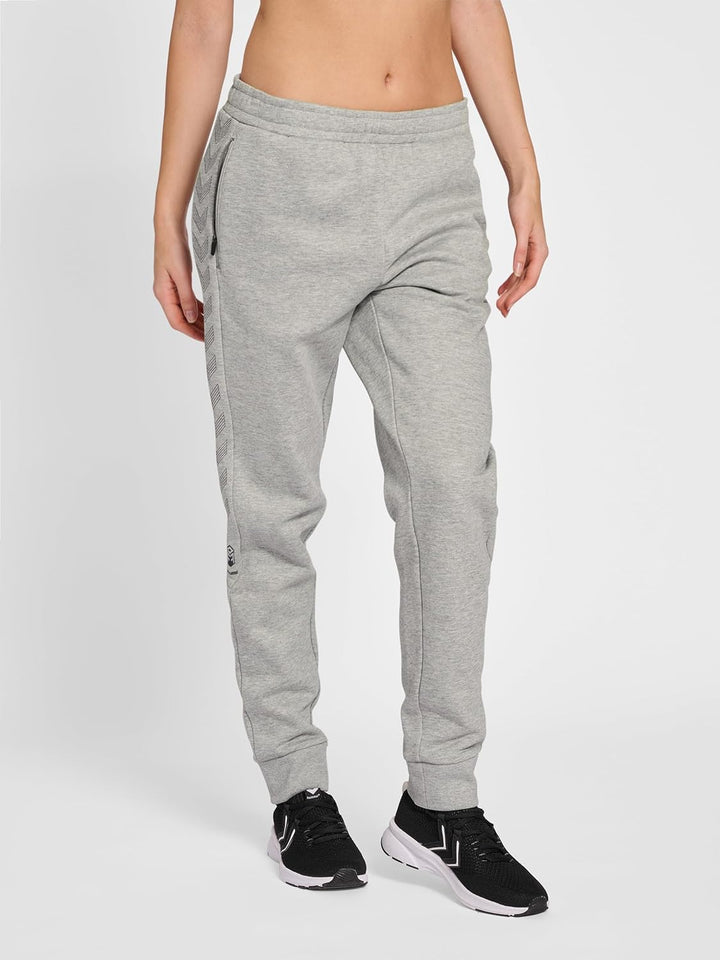 hummel Verstellbare Taille Hose Hmloffgrid Multisport Damen S Grau Melange/Geschmiedetes Eisen, S Gr