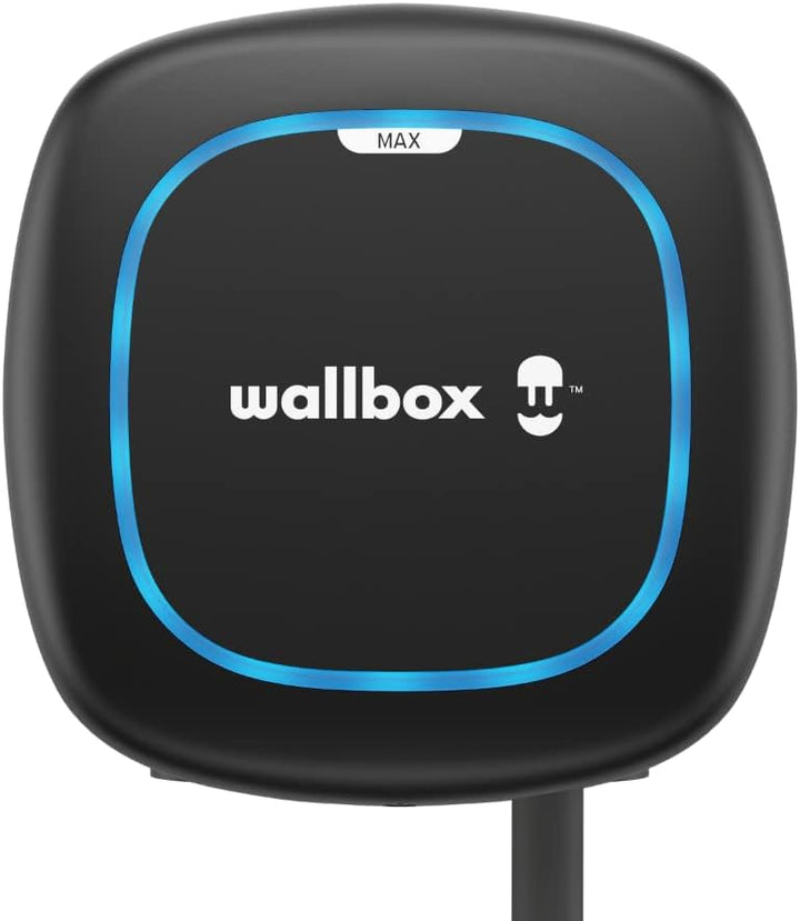 Wallbox Pulsar MAX Kit (Elektrofahrzeug-Ladegerät, Leistungsmesser und Dockkabel) 7,4 kW, 5 m, T2, S