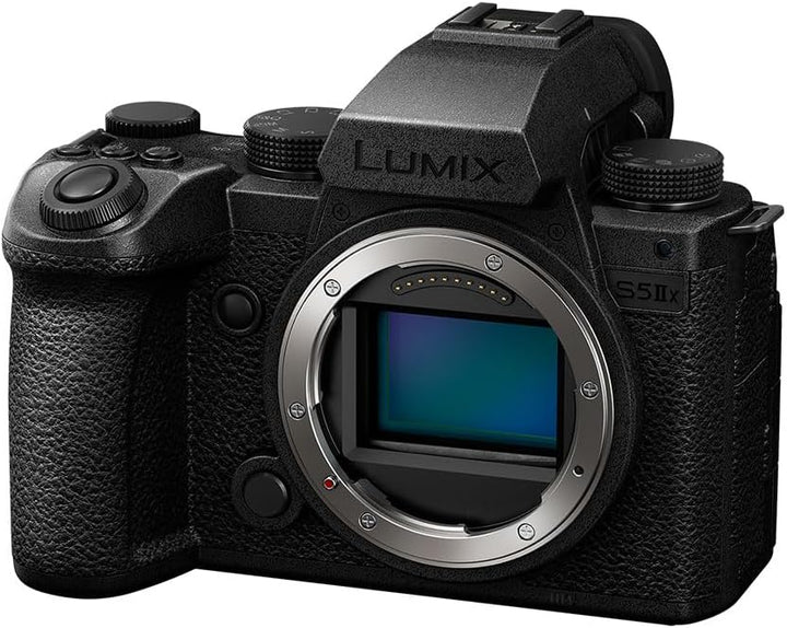 Panasonic LUMIX DC-S5M2XE Spiegellose Vollformatkamera, 4K 60p &amp; 6K 30p unbegrenzte Aufnahme, Flip S