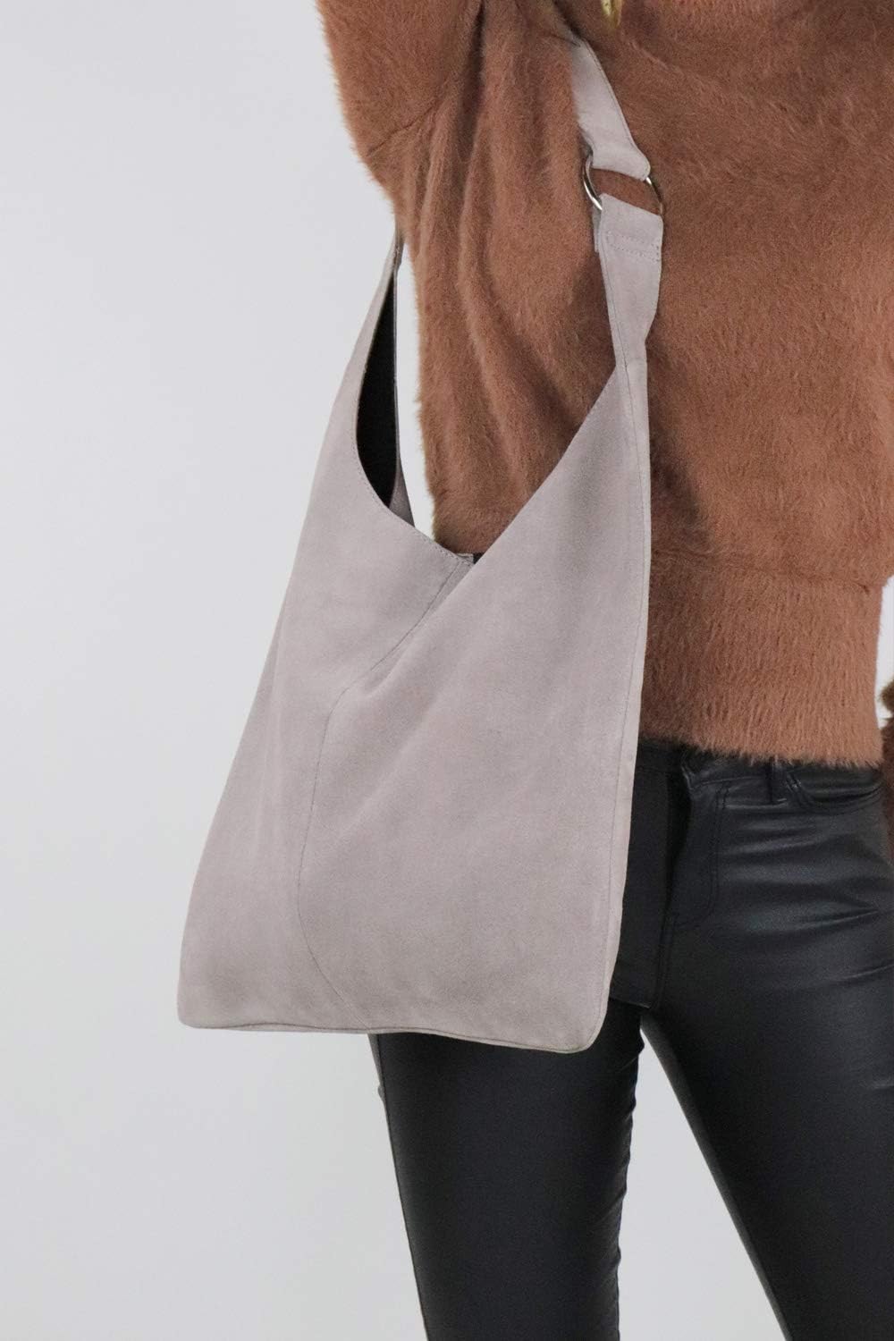 The Handbag Edit Sling Shoulder Bag Schultertasche Beige (Taupe), Beige (Taupe)