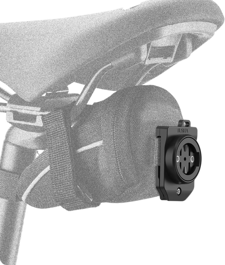 TUSITA Radsport Satteltaschenhalterung (Grosser Schlitz) Kompatibel mit Garmin Varia RTL515, RTL510,