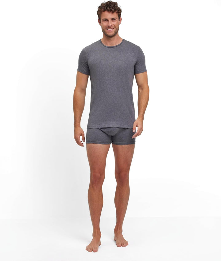 FALKE Herren Daily Comfort 2-Pack Round Neck Unterwäsche bequemes Unterhemd hautfreundlich Kurzarm m