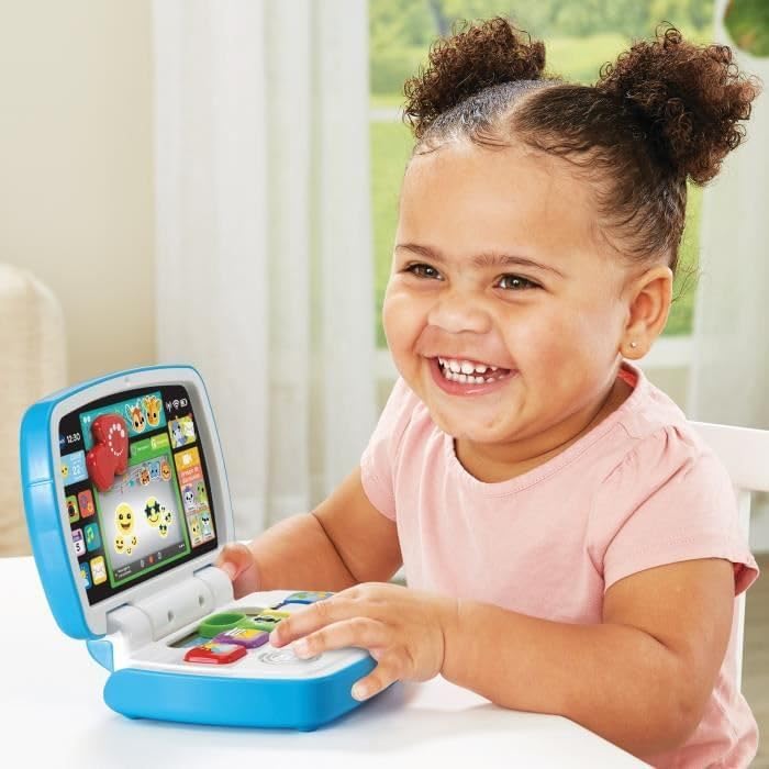 VTech Baby Ordi der Entdeckungen, Computer Baby, Spielzeug zum Erwachen – 12/36 Monate – Version FR