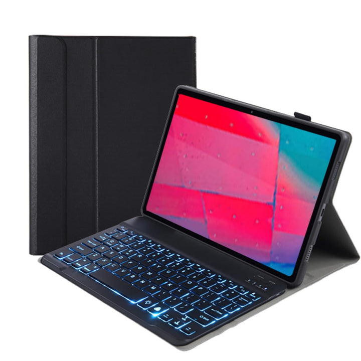 Tastaturhülle mit Hintergrundbeleuchtung für Lenovo Tab M10 Plus 10,3 Zoll FHD (TB-X606F/TB-X606X) /