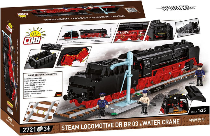 Steam Locomotive DR BR 03 & Water Crane