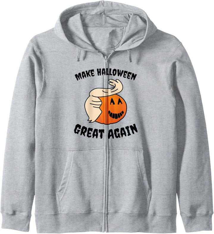 Funny Trumpkin Make Halloween Great Again Kapuzenjacke