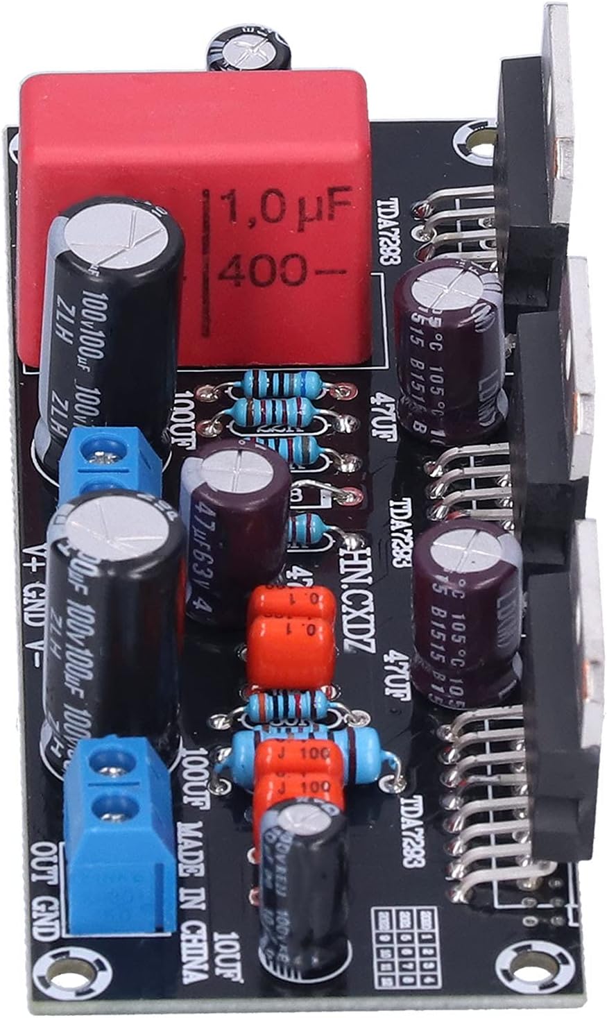 Audiomodul, TDA7293 Mono-Verstärkerplatine 255 W, Leistungsverstärkungsmodul mit Weicher Klangqualit