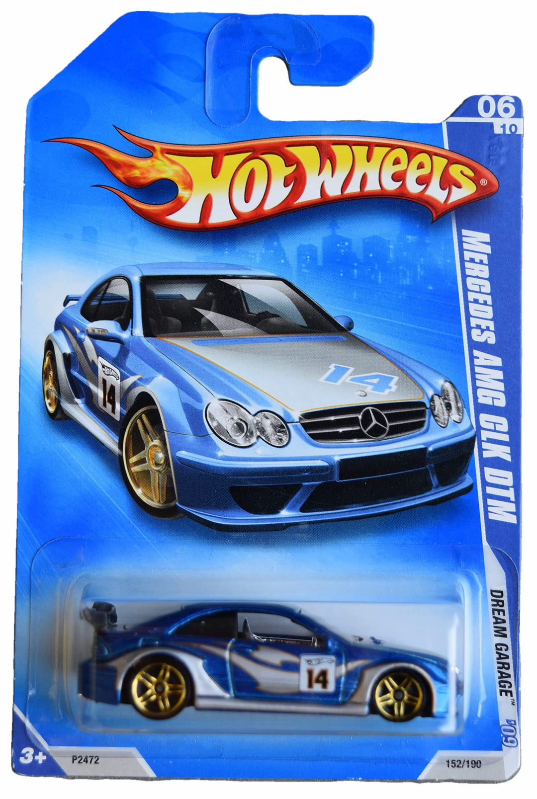 Hot Wheels Mercedes AMG CLK DTM, Dream Garage '09 6/10, Mercedes AMG
