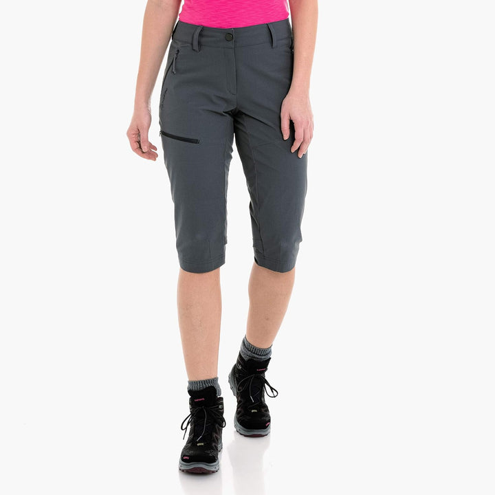 Schöffel Damen Pants Caracas6, leichte und kühlende Wanderhose aus elastischem Stoff, vielseitige Ou