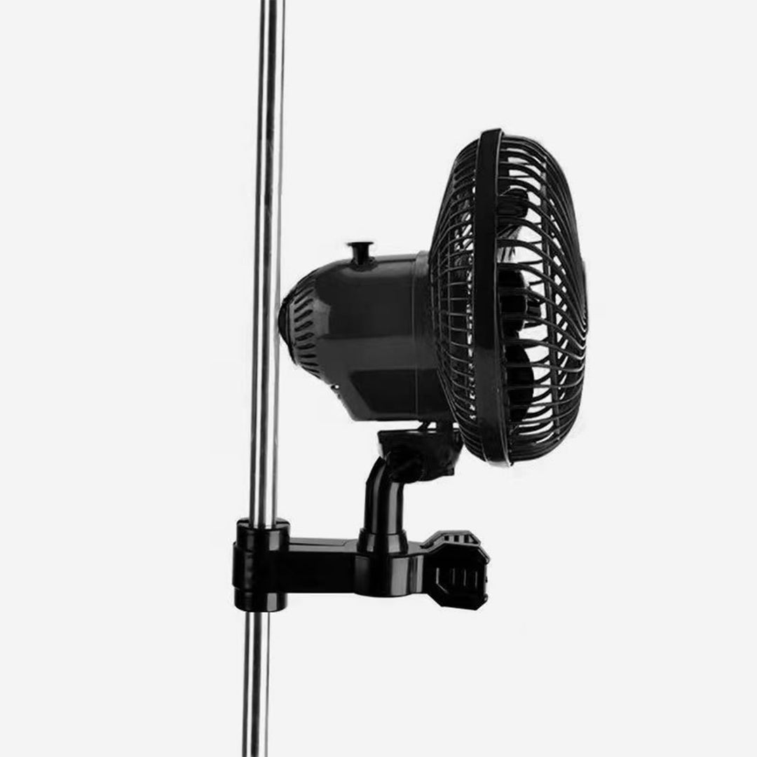 Grow Ventilator mit Clip, 20W 2 Geschwindigkeiten Grow lüfter, Oszillierender wachsen Clip-on-Lüfter