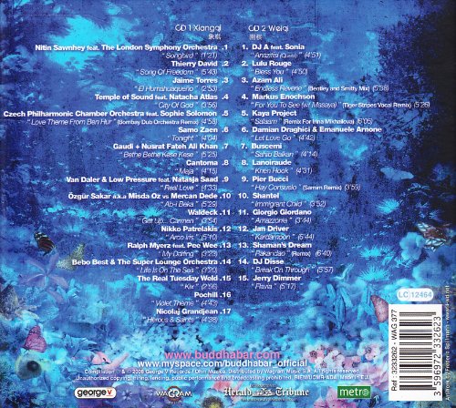 Buddha-Bar X, Audio-CD