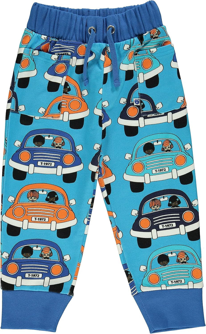 Småfolk Jungen with Pocket, Car Sweatpants, 1-2 Jahre