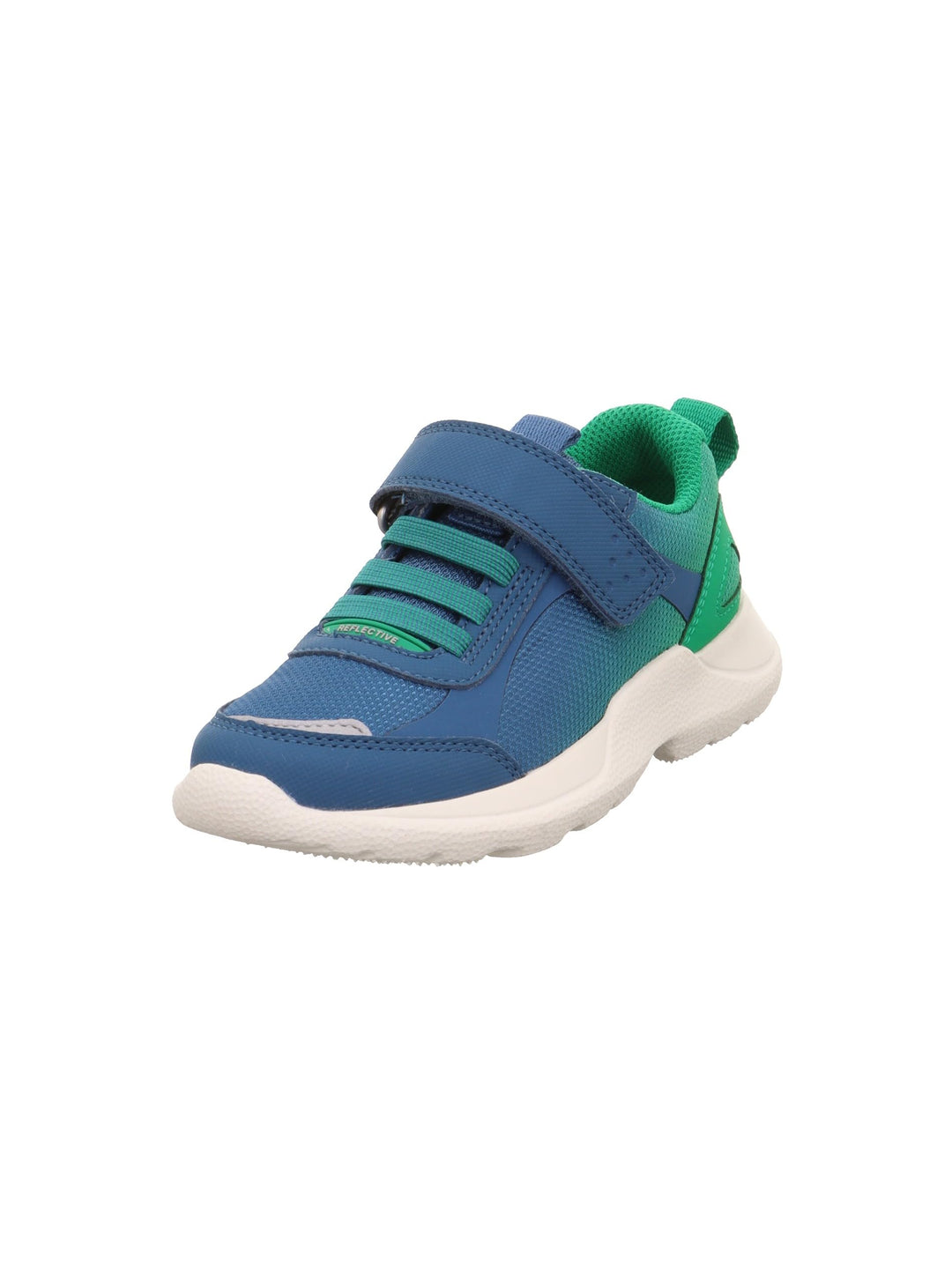 Superfit Jungen Rush 1-000211 Sneaker 25 EU Weit Blau Grün 8070, 25 EU Weit Blau Grün 8070
