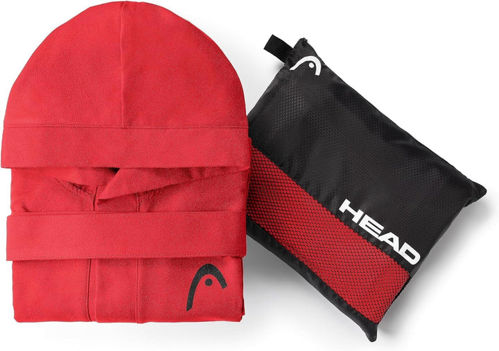 SWEET HOME HEAD Active - Bademantel Damen Flauschig und Bademantel Herren Mikrofaser, S